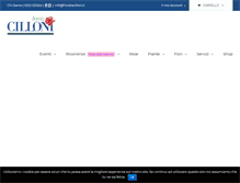 Tablet Screenshot of fioristacilloni.it